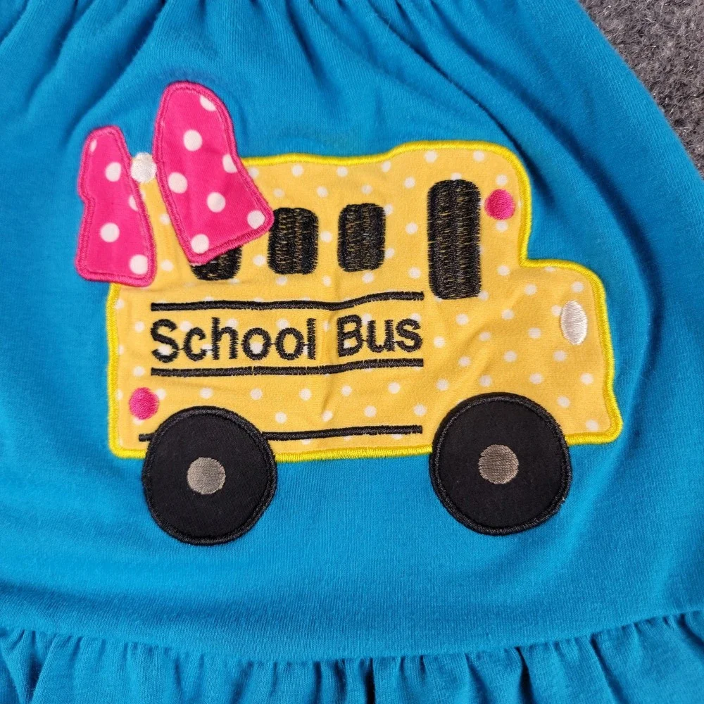 Boutique Kids Blue‎ School Bus 